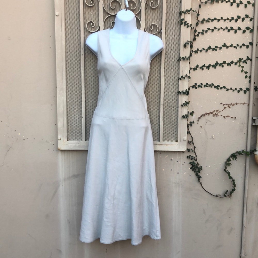 Calvin Klein Linen middi dress